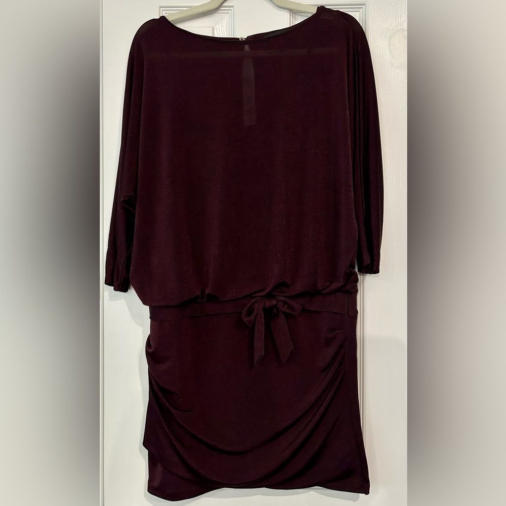 White House Black Market Purple Mini Dress